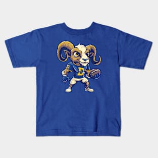 Bighorns Rams American Football Kids T-Shirt